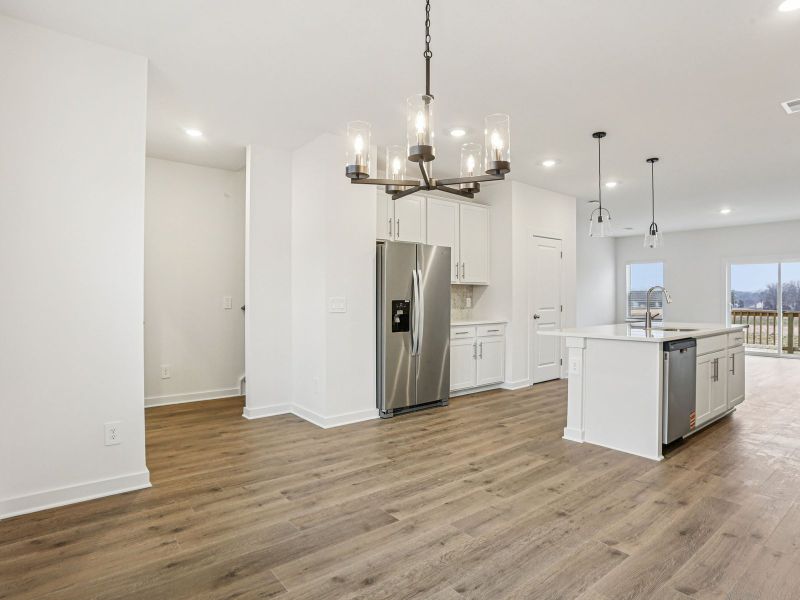 Spacious, unfurnished interior of a new home in Greystone - Highland Townhomes, Smyrna (Image 9).