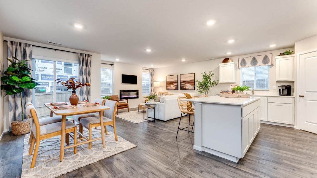 Representative furnished interior of a home built from the Rowan by D.R. Horton in Vineyards, Davie (Image 7). Representative furnished interior of a home built from the Rowan by D.R. Horton in Vineyards, Davie (Image 7).