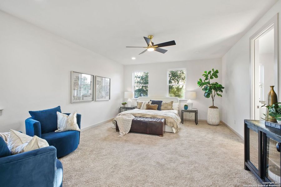 Furnished interior view inside a new home in , San Antonio (Image 9).