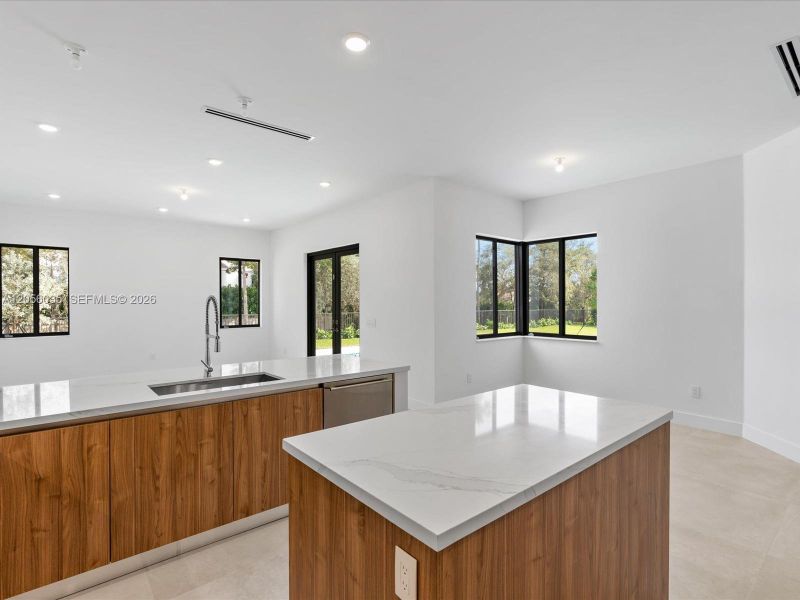 Furnished interior view inside a new home in , Miami (Image 17). Furnished interior view inside a new home in , Miami (Image 17).