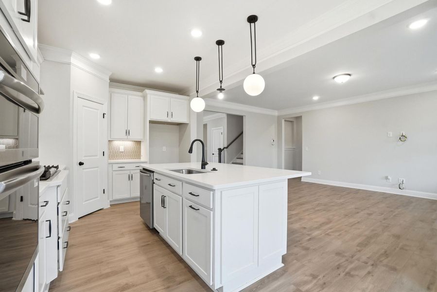 Furnished interior view inside a new home in The Meadows at Laurelbrook, Sherrills Ford (Image 10).