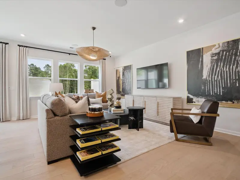 Furnished interior view inside a new home in Millstone, Cramerton (Image 4).