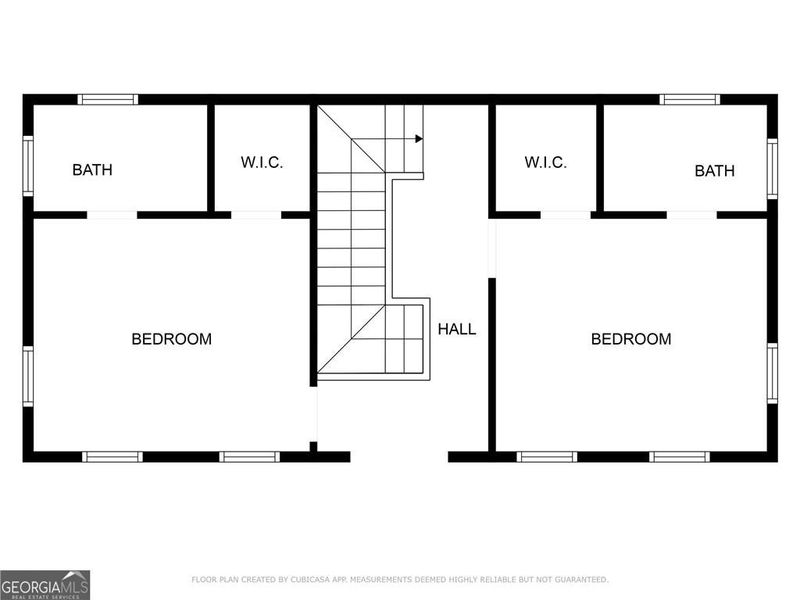 2D floor plan layout of this home in , Dacula, GA (Image 4).