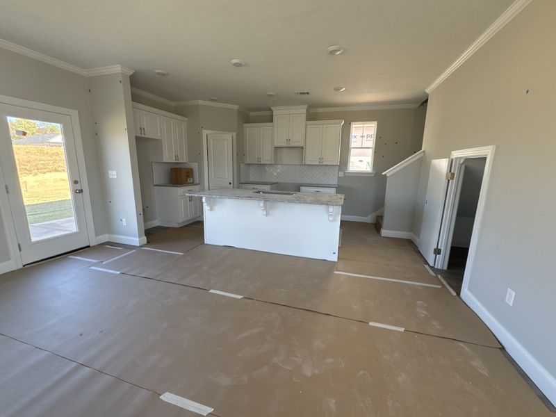 In-progress construction of a new home in Windsor, North Augusta, SC (Image 22).