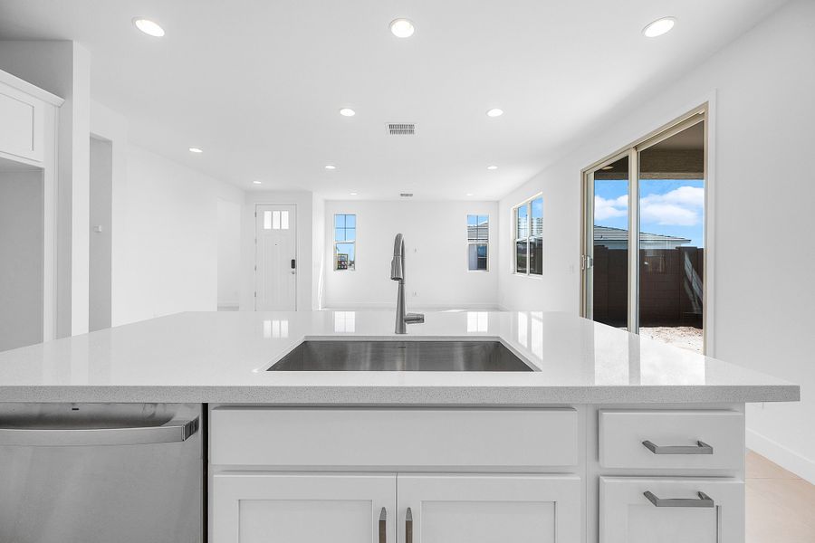 Furnished interior view inside a new home in Artisan at Asante Vista Collection, Surprise (Image 26).