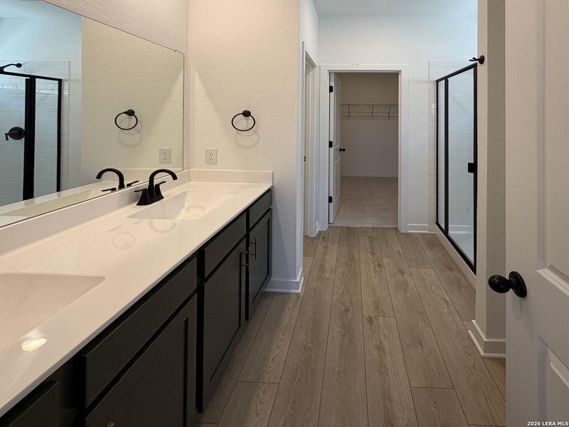 Furnished interior view inside a new home in Nopal Valley, San Antonio (Image 10).