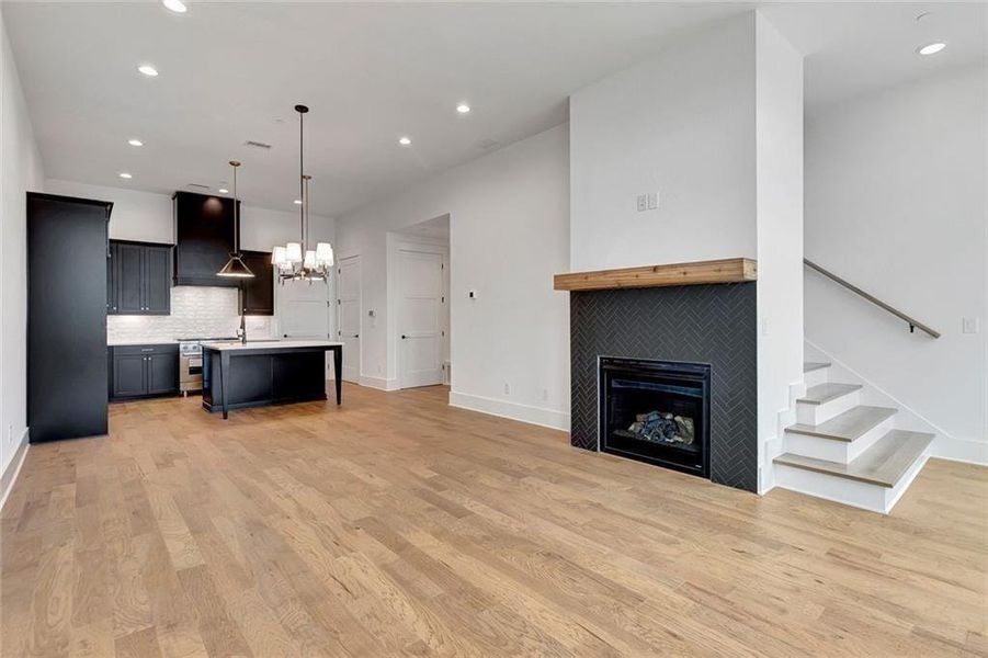Furnished interior view inside a new home in , Fayetteville (Image 8).