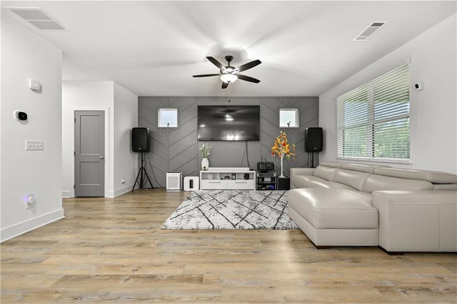 Furnished interior view inside a new home in , Buford (Image 11). Furnished interior view inside a new home in , Buford (Image 11).
