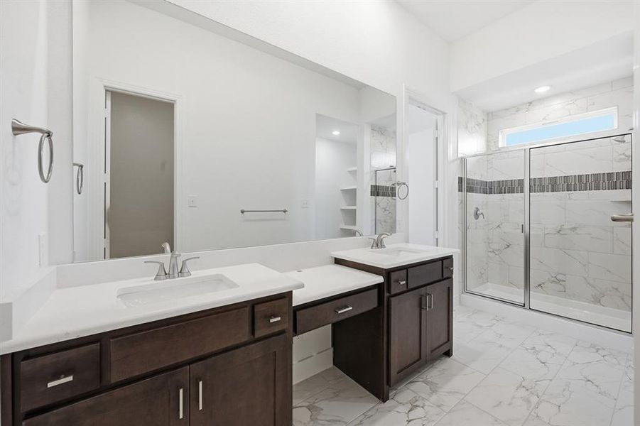 Furnished interior view inside a new home in Sandbrock Ranch, Aubrey (Image 9). Furnished interior view inside a new home in Sandbrock Ranch, Aubrey (Image 9).