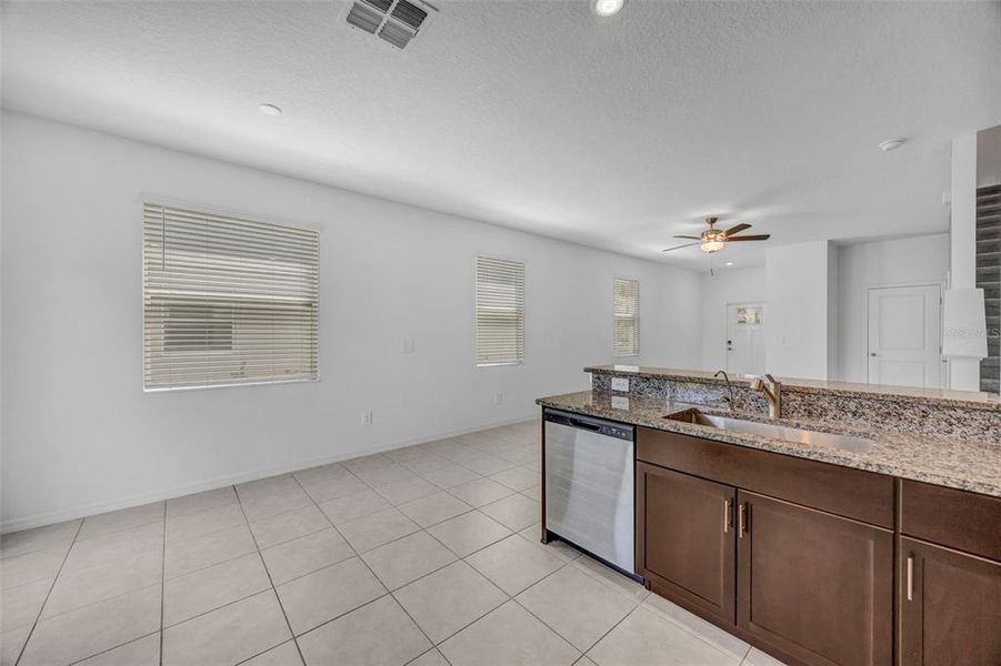 Furnished interior view inside a new home in Townes at Southshore Pointe, Ruskin (Image 15).