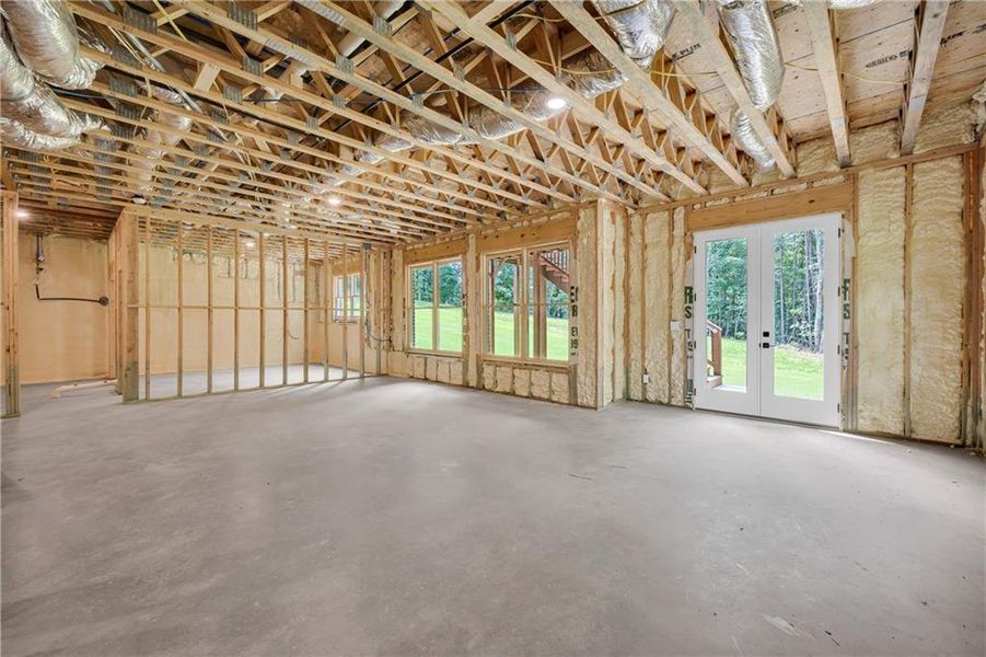 In-progress construction of a new home in , Monroe, GA (Image 64). In-progress construction of a new home in , Monroe, GA (Image 64).