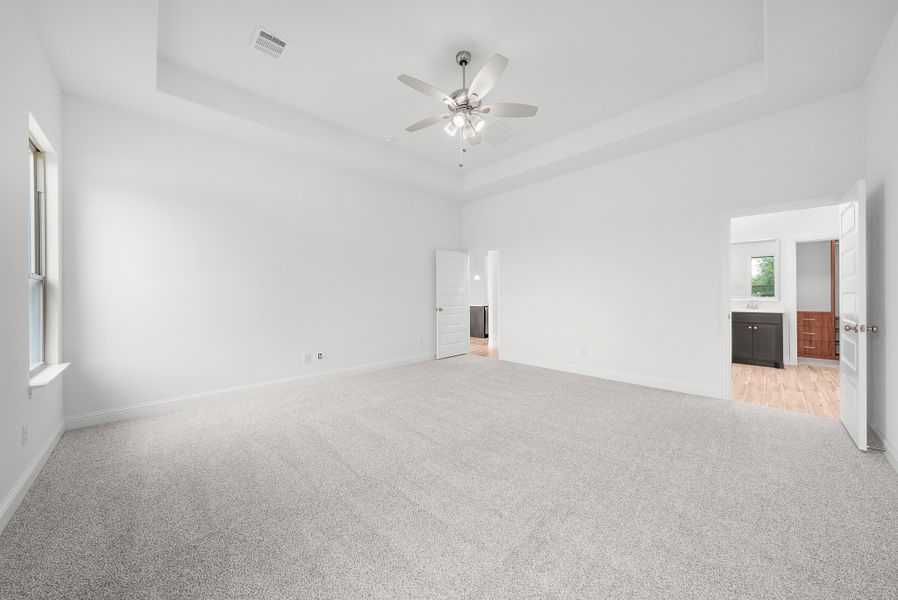 Spacious, unfurnished interior of a new home in Creekview Farms, Greenville (Image 28). Spacious, unfurnished interior of a new home in Creekview Farms, Greenville (Image 28).