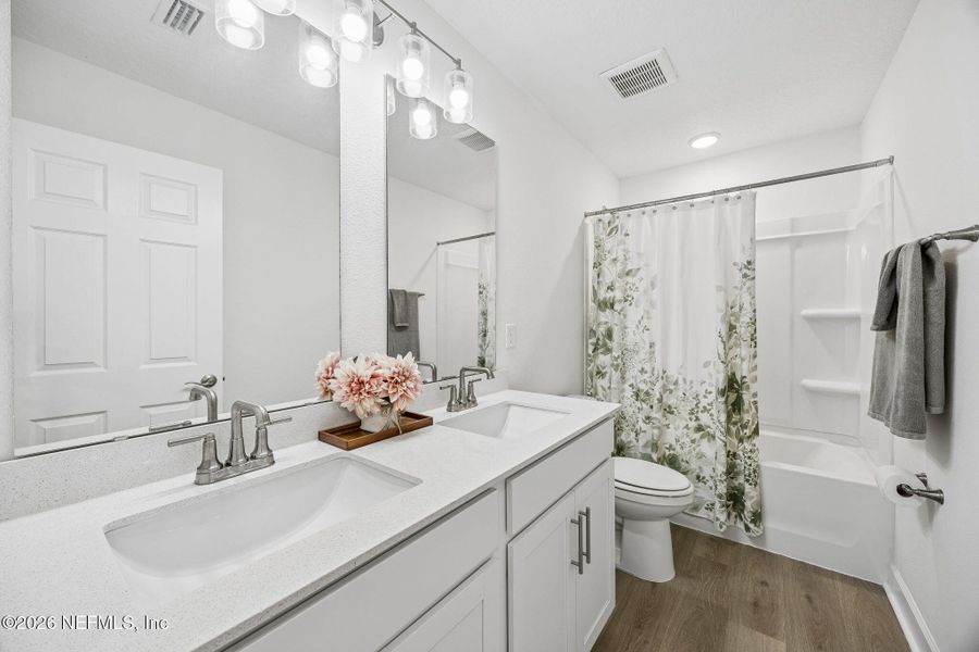 Furnished interior view inside a new home in Tributary, Yulee (Image 40).
