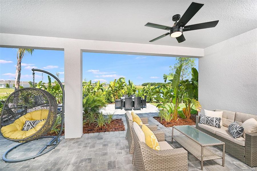 Exterior details and patio area of a home in , Kissimmee (Image 21).