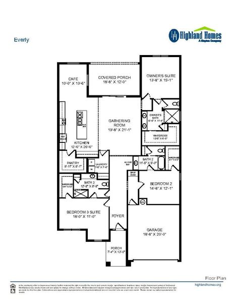 Everly - Home Layout