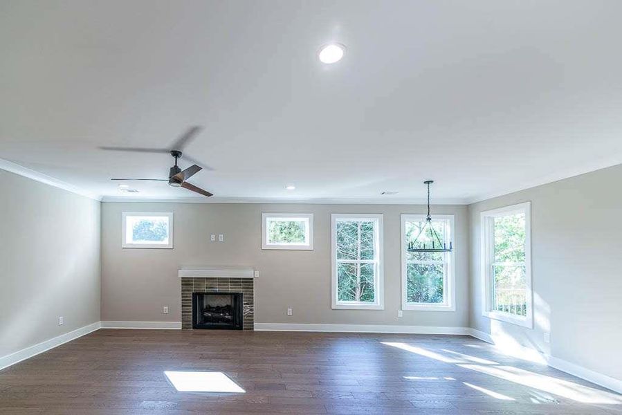 Spacious, unfurnished interior of a new home in Creekside, Decatur (Image 24).