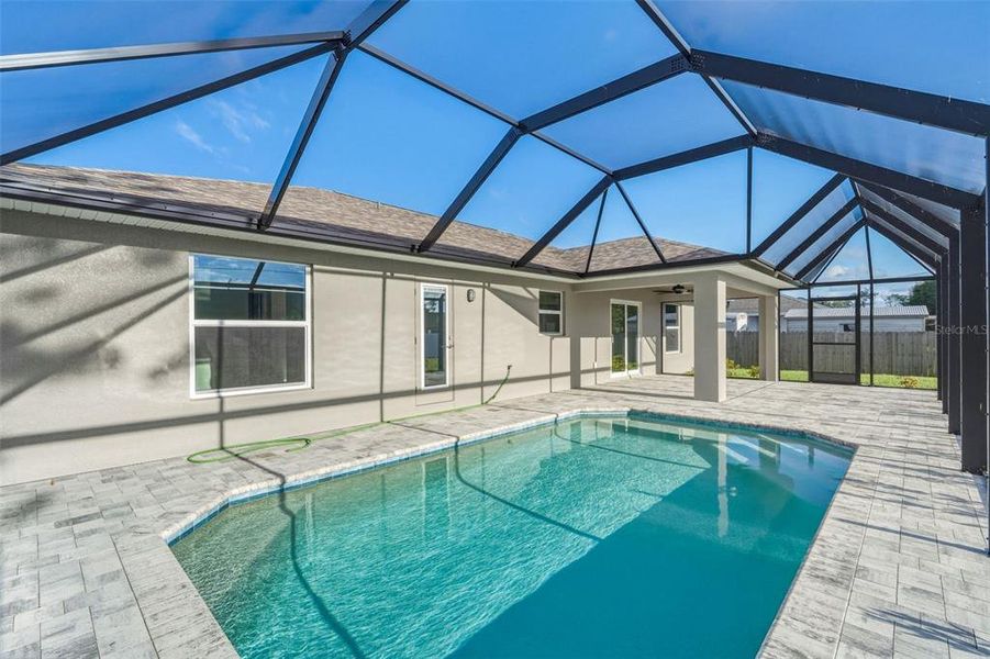 Exterior details and patio area of a home in , Englewood (Image 24).