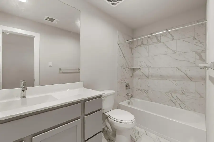 Furnished interior view inside a new home in Morton Creek Ranch, Katy (Image 5). Furnished interior view inside a new home in Morton Creek Ranch, Katy (Image 5).