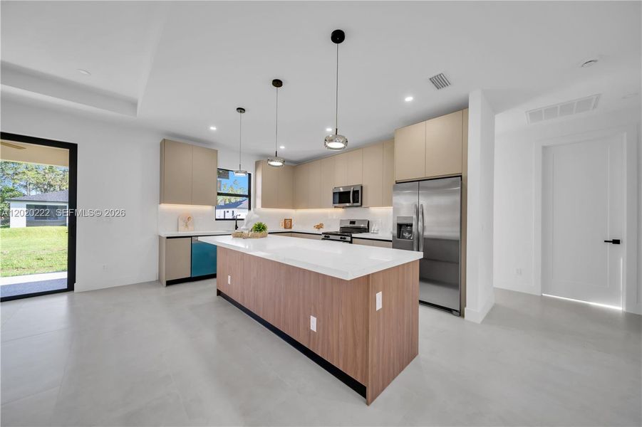 Furnished interior view inside a new home in , Lehigh Acres (Image 13).