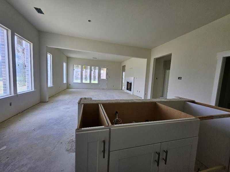 In-progress construction of a new home in The Hollow, Ennis, TX (Image 7).