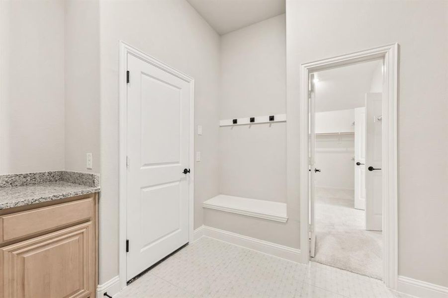 Furnished interior view inside a new home in Mockingbird Hills 60-65, Joshua (Image 10).