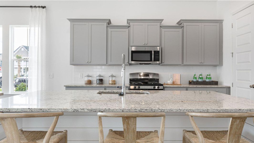 Furnished interior view inside a new home in Heron's Walk at Summers Corner, Summerville (Image 2).