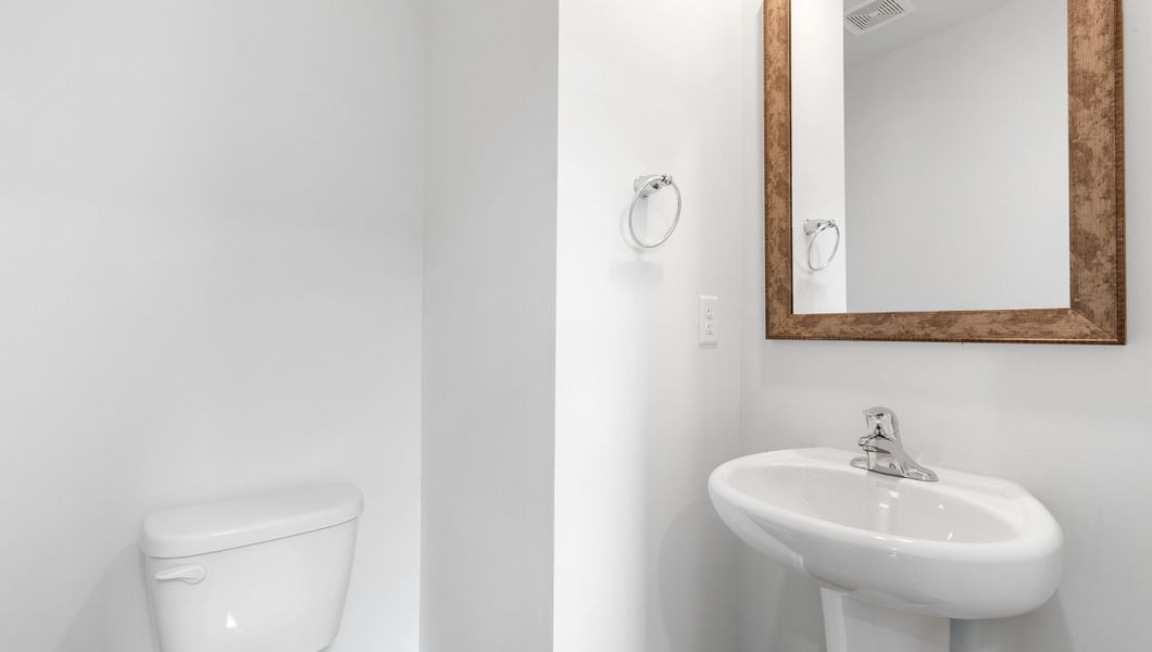 Representative furnished interior of a home built from the BELHAVEN by D.R. Horton in Waverly Station, Greenwood (Image 10).