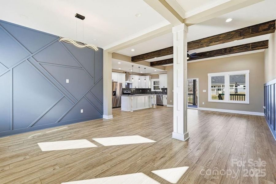 Spacious, unfurnished interior of a new home in , Hendersonville (Image 29).