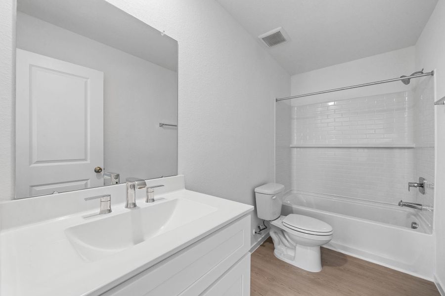 Furnished interior view inside a new home in Montgomery Bend, Montgomery (Image 5).