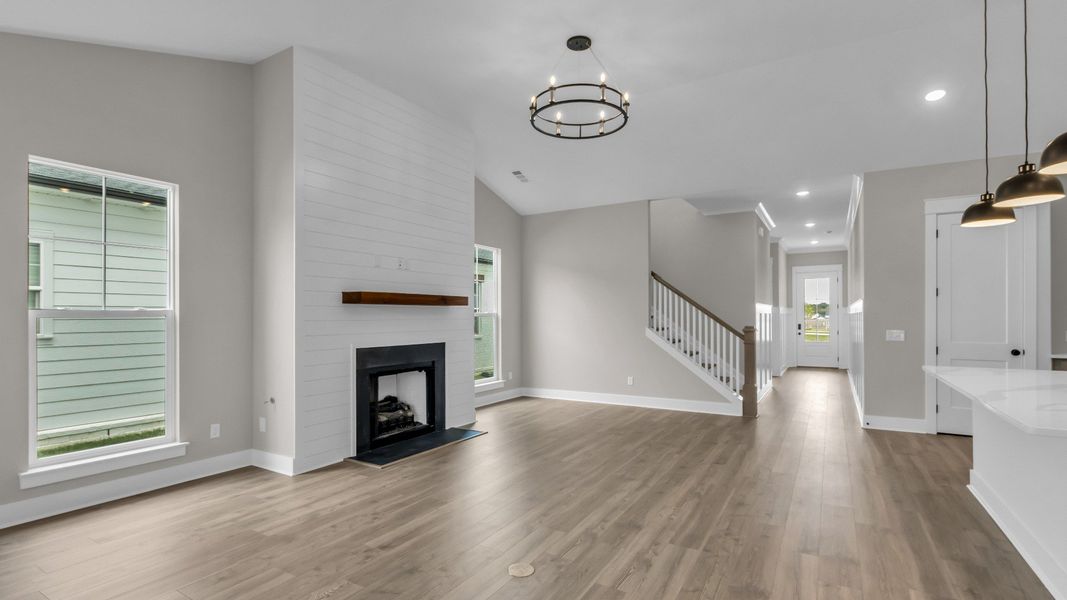 Furnished interior view inside a new home in Shelton Square, Murfreesboro (Image 14).