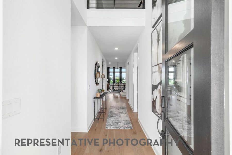 Furnished interior view inside a new home in Easton Park, Austin (Image 25).