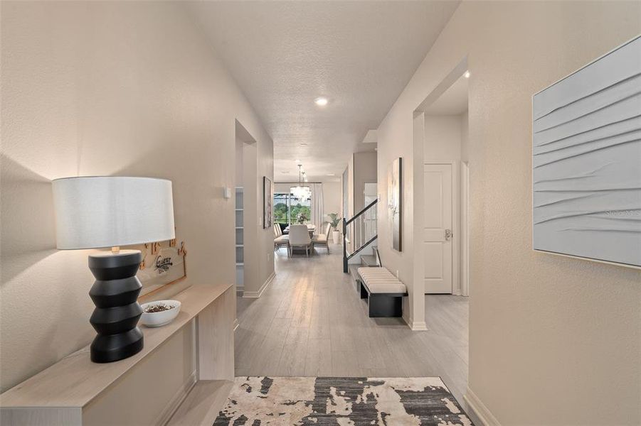 Furnished interior view inside a new home in Windsor Cay Resort, Clermont (Image 6).