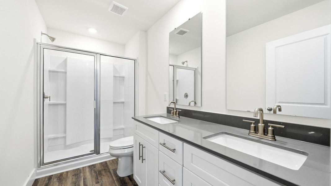 Furnished interior view inside a new home in The Arbor Townhomes, Kingsport (Image 6).