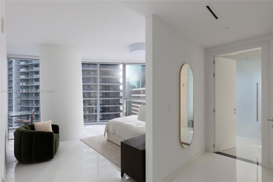 Furnished interior view inside a new home in , Miami (Image 12). Furnished interior view inside a new home in , Miami (Image 12).