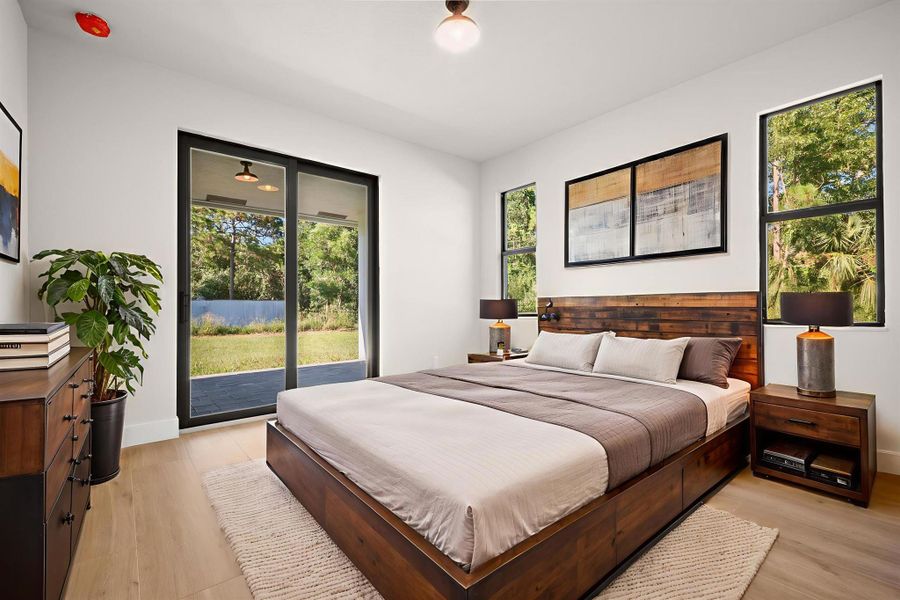 Furnished interior view inside a new home in , Port St. Lucie (Image 31).