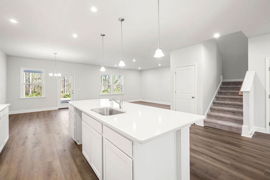 Furnished interior view inside a new home in Waterways, Richmond Hill (Image 8).