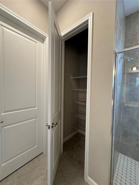 Primary Bath Linen Closet