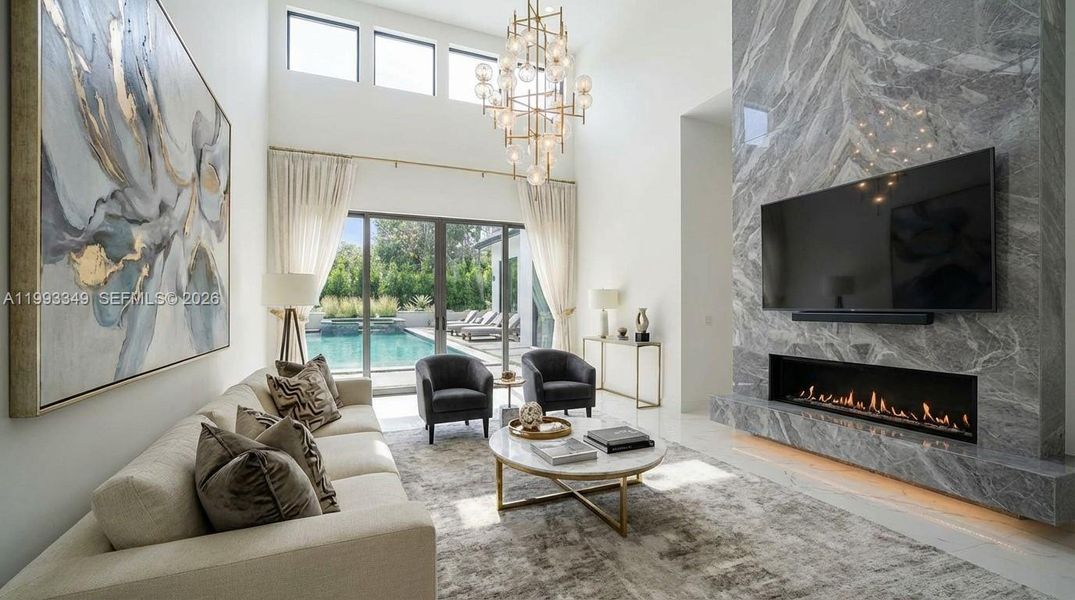 Furnished interior view inside a new home in , Oakland Park (Image 8).
