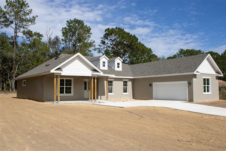 Exterior details and patio area of a home in Pine Ridge Estates, Beverly Hills (Image 3). Exterior details and patio area of a home in Pine Ridge Estates, Beverly Hills (Image 3).