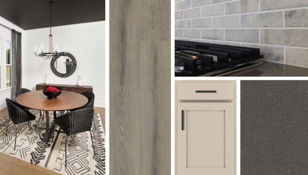 Sample of building materials used in homes in Sunterra Lakes, Brookshire (Image 14).
