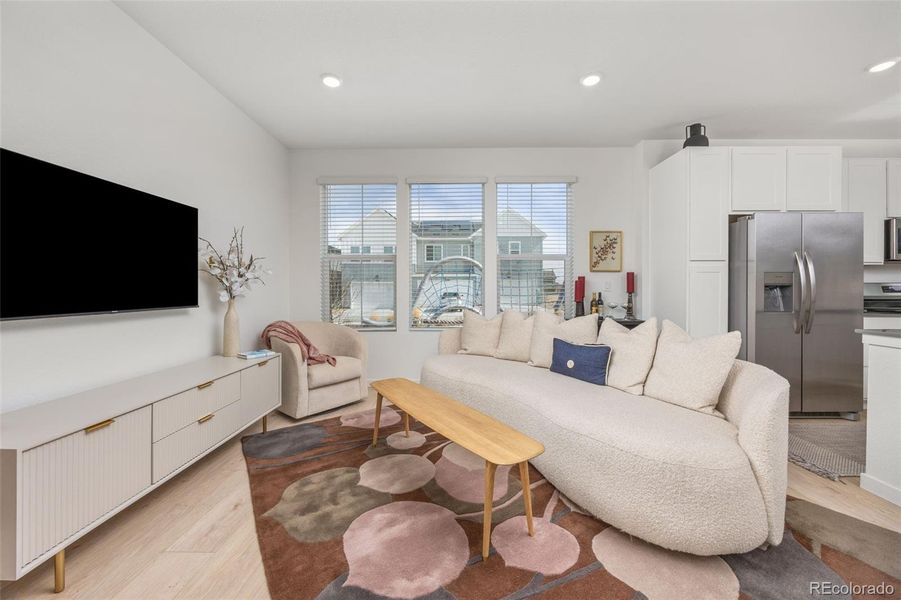 Furnished interior view inside a new home in Whisper Village, Arvada (Image 14).