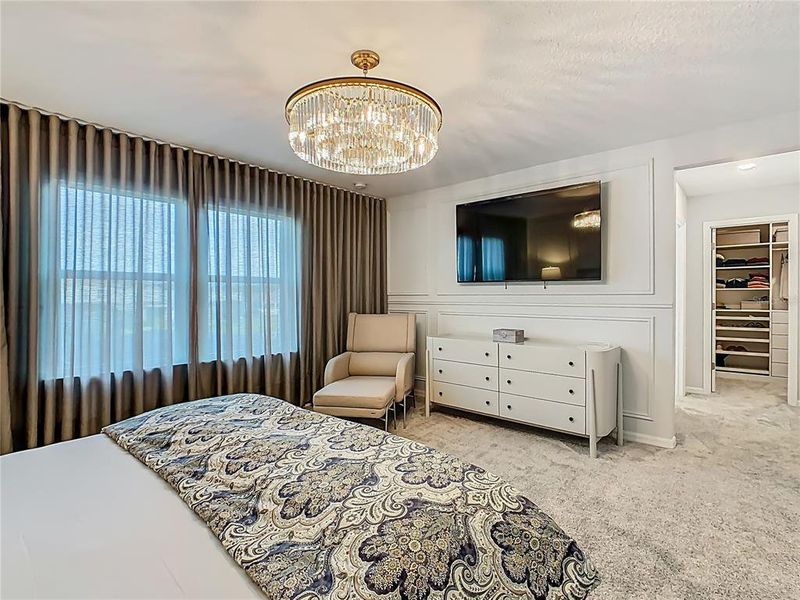 Furnished interior view inside a new home in , Orlando (Image 56).