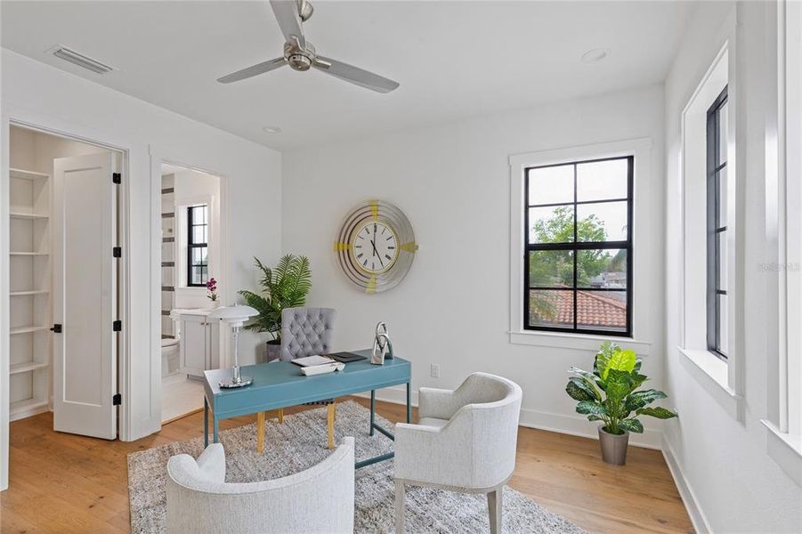 Furnished interior view inside a new home in , St. Petersburg (Image 39).