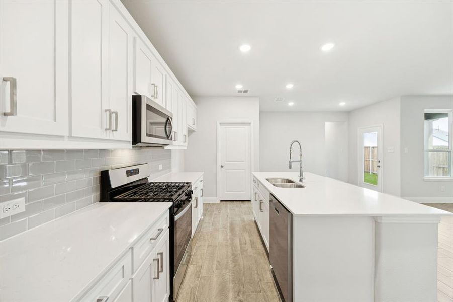 Furnished interior view inside a new home in Sicily, Princeton (Image 8).