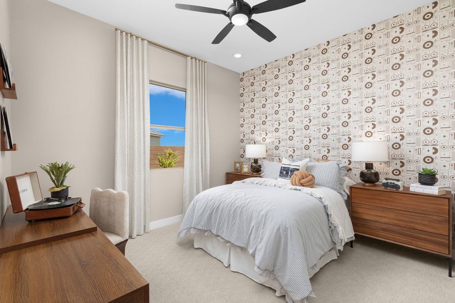 Representative furnished interior of a home built from the Crimson by Mattamy Homes in Rosewood Heights, San Tan Valley (Image 17).