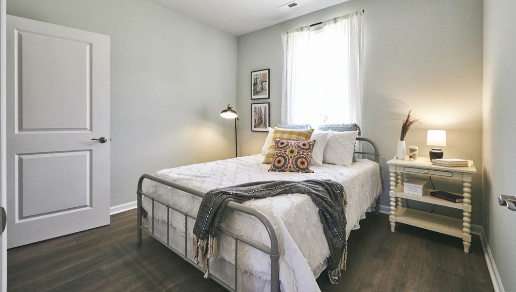 Representative furnished interior of a home built from the Dover by D.R. Horton in Quarry Hills - Freedom, Swepsonville (Image 6).