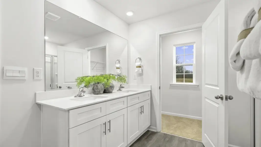 Furnished interior view inside a new home in Quail Haven, Winston-Salem (Image 25).