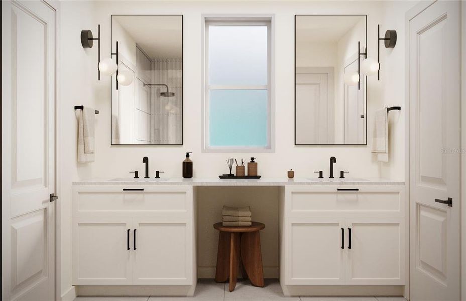 Furnished interior view inside a new home in , Dunnellon (Image 7).