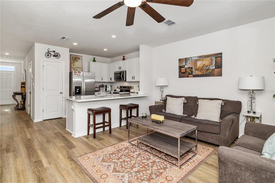 Furnished interior view inside a new home in , Bradenton (Image 39).