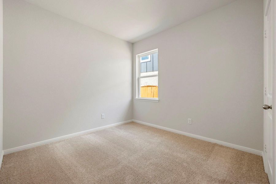 Spacious, unfurnished interior of a new home in Vacek Country Meadows, Richmond (Image 12). Spacious, unfurnished interior of a new home in Vacek Country Meadows, Richmond (Image 12).